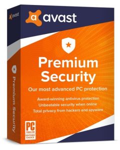 Avast Premium Security for Windows (1 користувач на 1 рік) для захисту ПК та робочих станцій