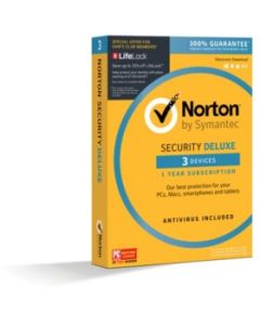 Norton Security Deluxe 3D для 3 користувачів на 1 рік