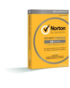 Norton Security Premium для 10 користувачів на 1 рік